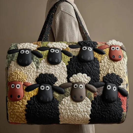 Bolsa de Viaje Acolchada - Estilo Oveja