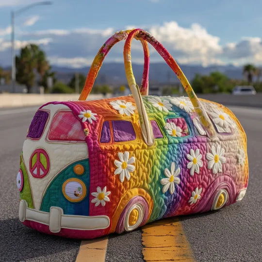 Bolsa de Viaje Acolchada Hippie Viaje