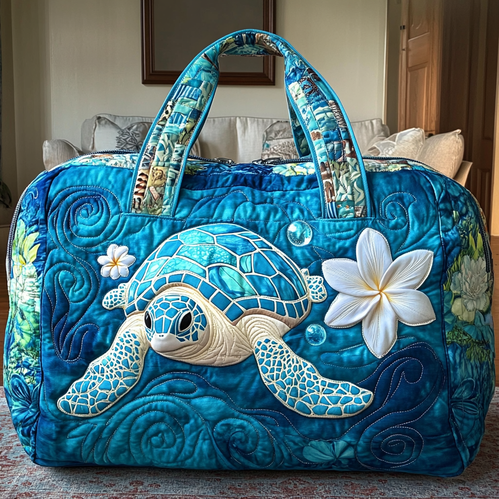 Bolsa de Viaje Acolchada - Tortuga Marina III