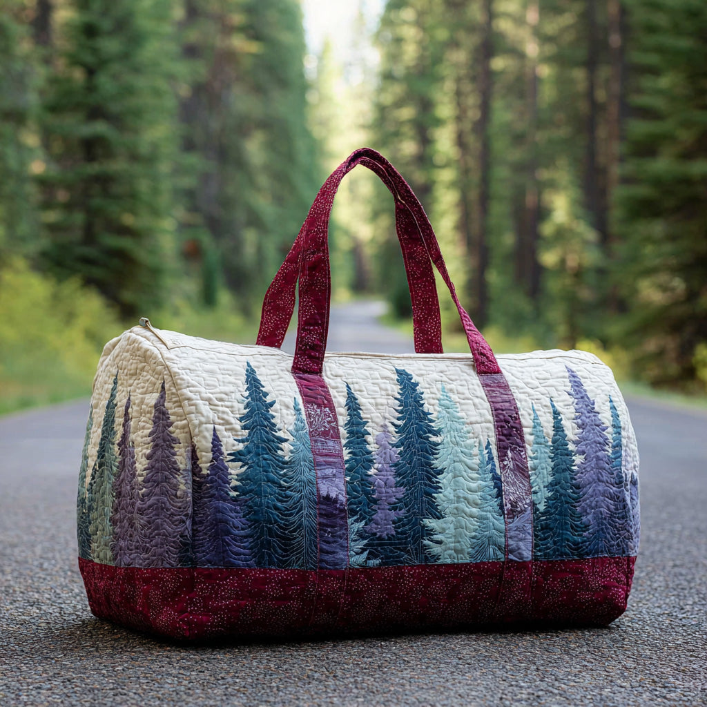 Bolsa de Viaje Acolchada - Paisaje de Invierno