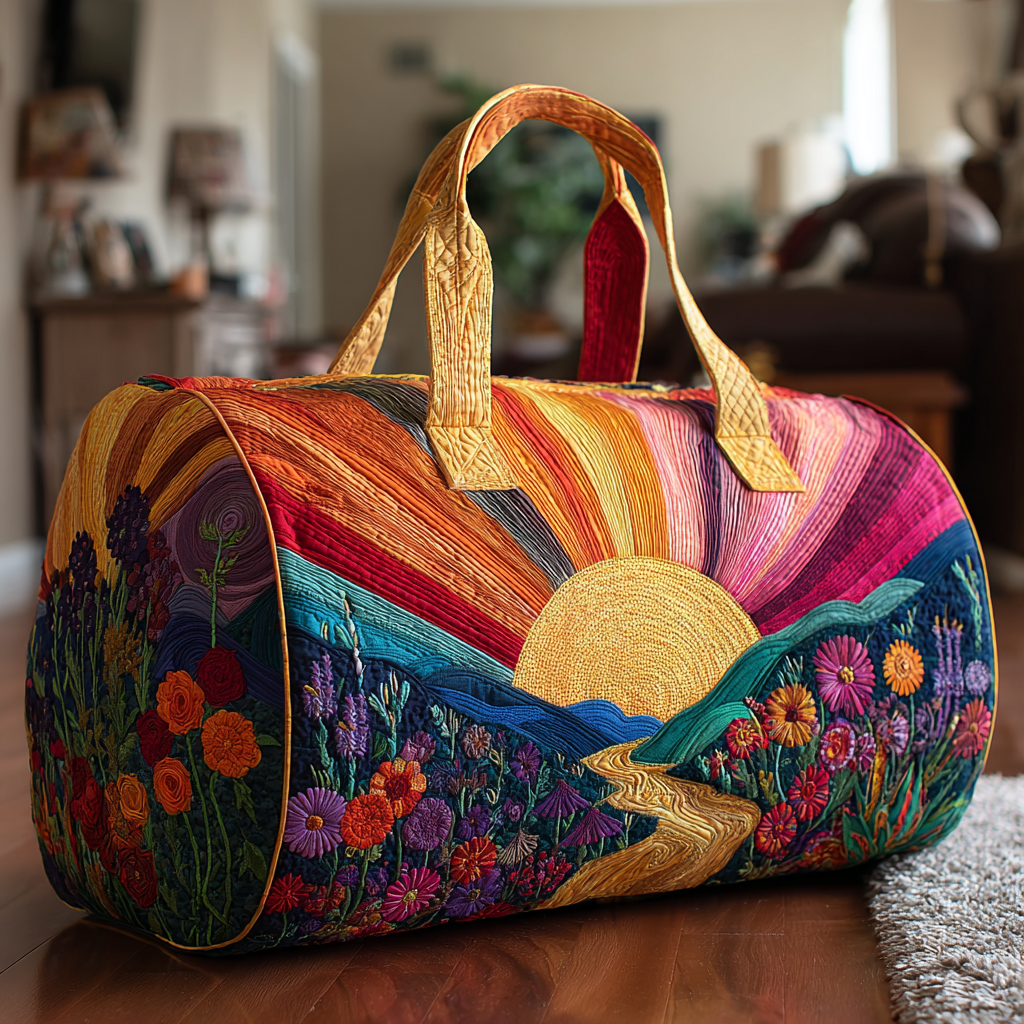 Bolsa de Viaje Acolchada - Amanecer Luminoso