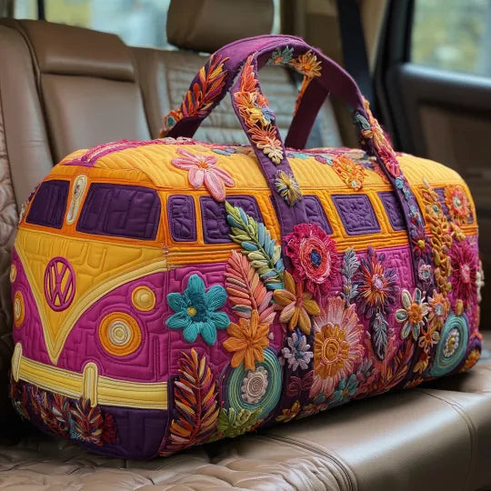 Bolsa de Viaje Acolchada Furgoneta Hippie