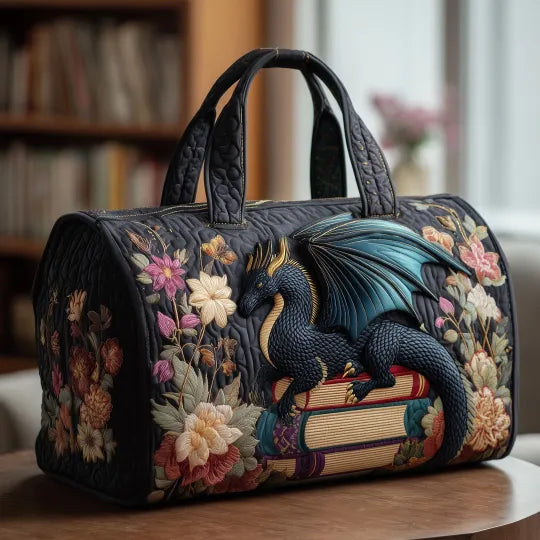 Bolsa de Viaje Acolchada Dragón Literario