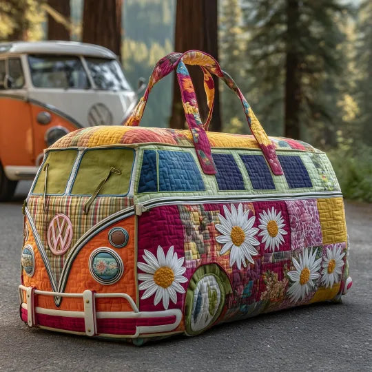 Bolsa de Viaje Con Relleno Sendero Floral