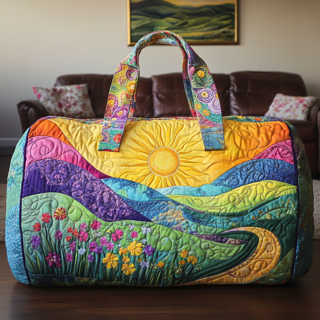 Bolsa de Viaje Acolchada - Horizonte Dorado
