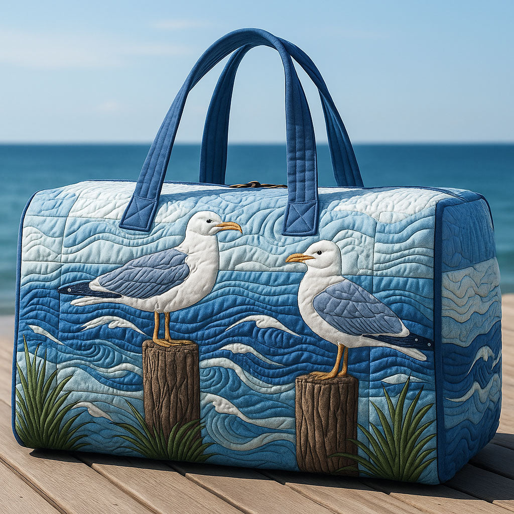 Bolsa de Viaje Acolchada - Gaviotas del Puerto