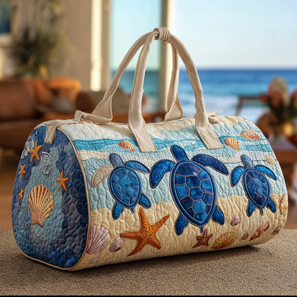 Bolsa de Viaje Acolchada - Tortuga Marina